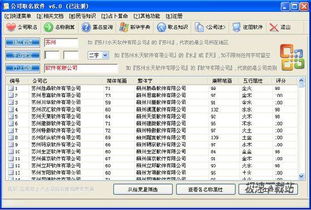 公司取名软件 软件预览图