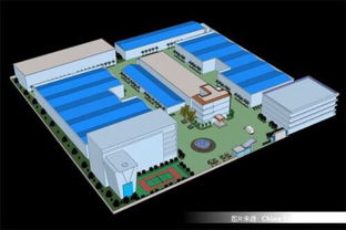 这样的厂房3d图用什么软件画比较好